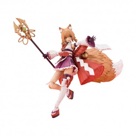 Maquete Arcanadea Yukumo 15 cm com bastão e cauda de raposa
