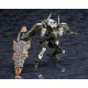 Maquete Hexa Gear Wolfzerker de Kotobukiya em verde e branco.