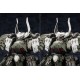 Maquete Hexa Gear Wolfzerker de Kotobukiya em verde e branco.