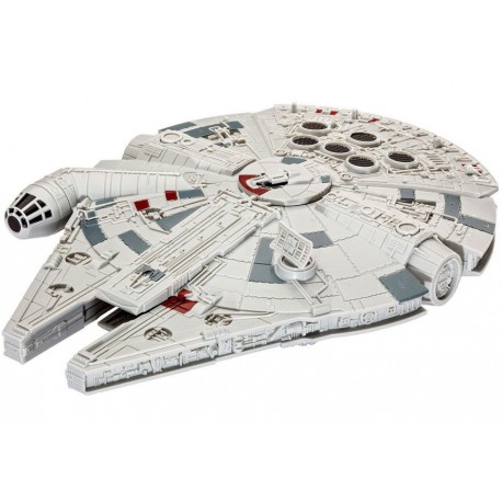 Star Wars Episode VII Maqueta Build & Play con luz y sonido Millennium Falcon 20 cm