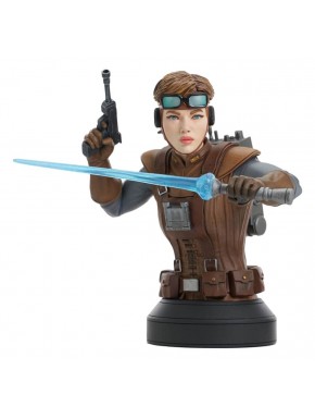 Busto Star Wars Starkiller Hero con sable de luz azul