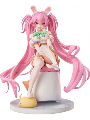 Estatua Azur Lane Emanuele Pessagno 17 cm con cabello rosa