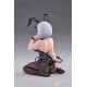 Statue Bunny Girl Lume en tenue noire avec oreilles de lapin