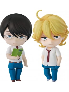 Doukyusei Nendoroid figuras de Rihito Sajo y Hikaru Kusakabe