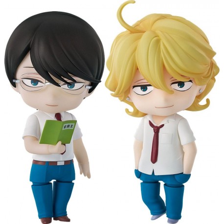 Doukyusei Nendoroid figuras de Rihito Sajo y Hikaru Kusakabe