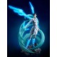 Estatua de PVC de Uryu Ishida de Bleach con efectos de energía.