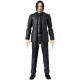 Figura articulada de John Wick em terno preto com armas