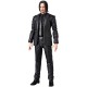 Figura articulada de John Wick em terno preto com armas