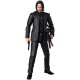 Figura articulada de John Wick em terno preto com armas