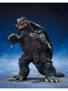 Figurine articulée Gamera 1996 S.H. MonsterArts avec accessoires.