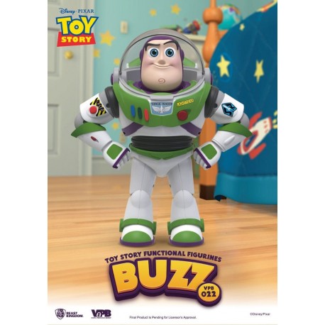 Figura funcional de Buzz Lightyear de Toy Story