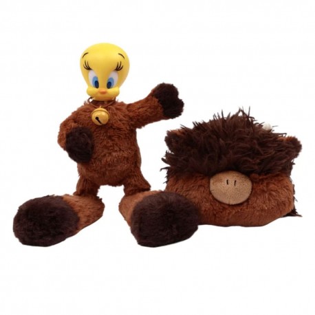 Figura de pelúcia Tweety Moo-Moo de Looney Tunes