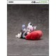 Statue en PVC de Kanna de Kobayashi's Dragon Maid sur coussin rouge
