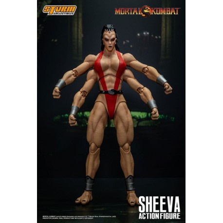 Figurine Mortal Kombat Sheeva 1/12 avec Accessoires