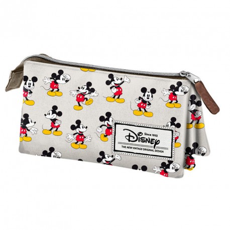 Case Pencil Case Triple Mickey Disney