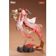 Figura detallada de Long Xiaoling con atuendo rojo y blanco