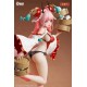 Figura detallada de Long Xiaoling con atuendo rojo y blanco