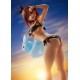 Estatua PVC Ryza en traje de baño negro 27 cm
