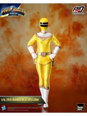 Figura articulada Power Rangers Zeo Ranger II Amarillo