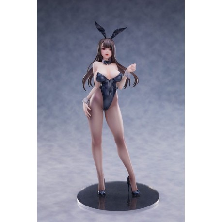 Estatua PVC 1/6 Bunny Girl 28 cm en traje negro