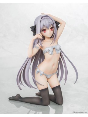 Estatua PVC de Luna Sakurakouji en pose arrodillada