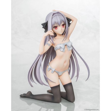 Statue en PVC de Luna Sakurakouji en pose agenouillée