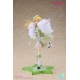 Estatua PVC de Sumire Heanna 25 cm en verde pastel