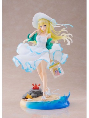 Estatua Original Character PVC 1/7 Reina en vestido blanco