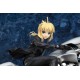 Estátua Saber Fate/Zero com moto, escala 1/8, em ação