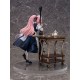 Estatua Girl's Frontline NTW-20 Aristocrat Experience con vestido de sirvienta y carrito de té.