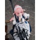 Estatua Girl's Frontline NTW-20 Aristocrat Experience con vestido de sirvienta y carrito de té.