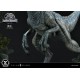 Statue Blue Jurassic World bouche ouverte 1/10
