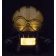 Alarm clock with light Darth Vader 10 cm