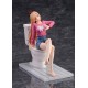 Statue Power Chainsaw Man en PVC sur toilette