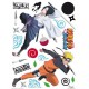 Set pegatinas Naruto Shippuden x2