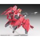 Maqueta Nodoka Takahata de Alice Gear Aegis en rojo y blanco