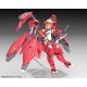 Maqueta Nodoka Takahata de Alice Gear Aegis en rojo y blanco