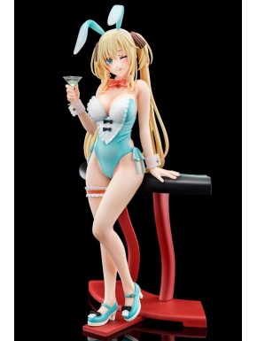 Estatua Regina Mercedes disfraz conejo 27 cm