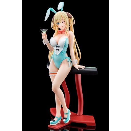 Estatua Regina Mercedes disfraz conejo 27 cm