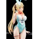 Estatua Regina Mercedes disfraz conejo 27 cm