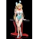 Estatua Regina Mercedes disfraz conejo 27 cm