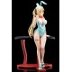 Estatua Regina Mercedes disfraz conejo 27 cm