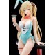 Estatua Regina Mercedes disfraz conejo 27 cm