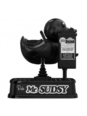 Figura negra de Mr Sudsy por Jason Freeny