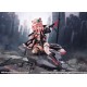 Statue Girls' Frontline UKM-2000 Gale Lightning blessée 20 cm en PVC