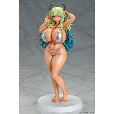 Estátua Lucoa estilo bikini bronzeada 26 cm