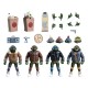 Figuras de acción Punk Turtles de Tortugas Ninja con accesorios
