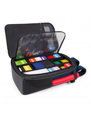 Mochila azul para coleccionistas de cartas Enhance TCG