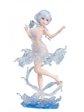 Figura de Rem de Re:Zero en vestido aqua
