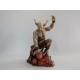Estatua Kreator 1/10 con estética demoníaca